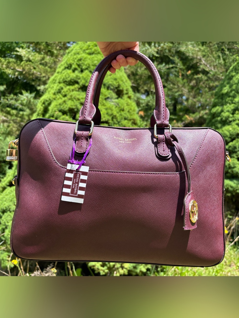 Henri Bendel Travel Satchel - Picture 3 of 17